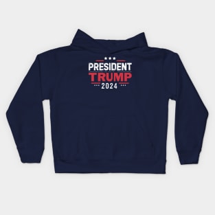 Trump-2024 Kids Hoodie